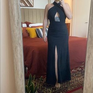 Free People black formal dress
